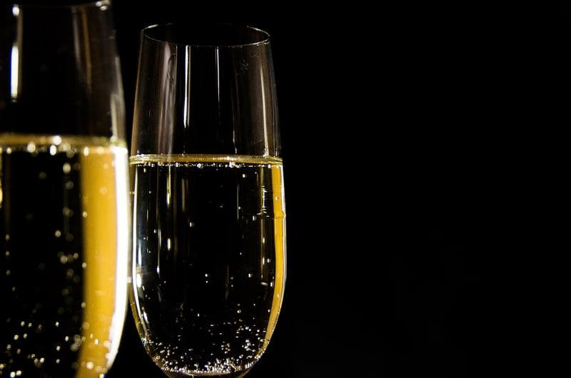 Engraved Champagne Flutes